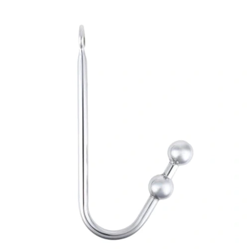 Hook 4417 Balls Steel Two Pleasurable Anal Stainless 0715
